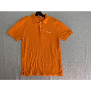 Whataburger Uniform Employee Embroidered‎ Orange Polo Men's Size Medium
